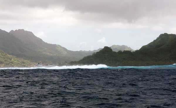 Boat in an Inlet