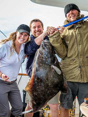 Halibut catch