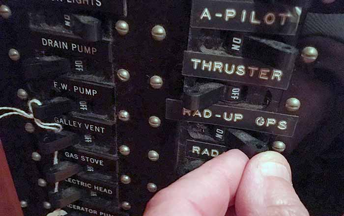 Turning on the camera