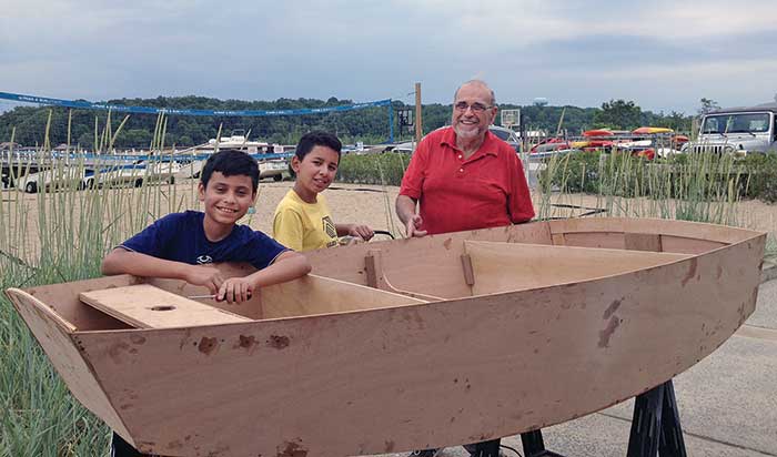 Harvey Bass introduces kids to sailing