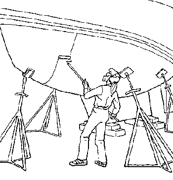 Applying Bottom Paint