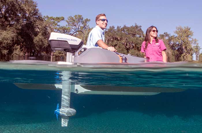 Spirit 1.0 electric outboard