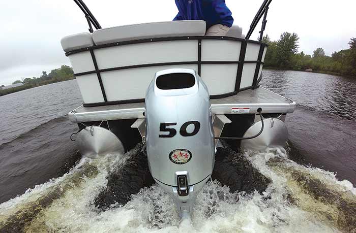 Honda BF50 outboard engine