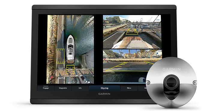 Garmin's Surround View Camera System with camera image
