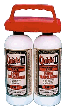 Amazon's Quicki II 2-Part Teak Cleaner