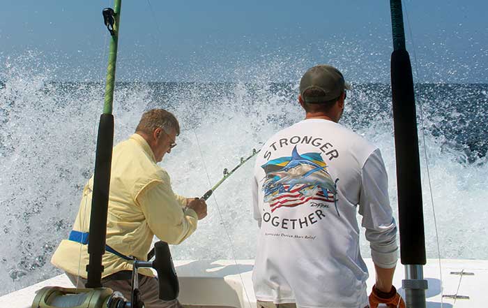 Fishing with the first mate